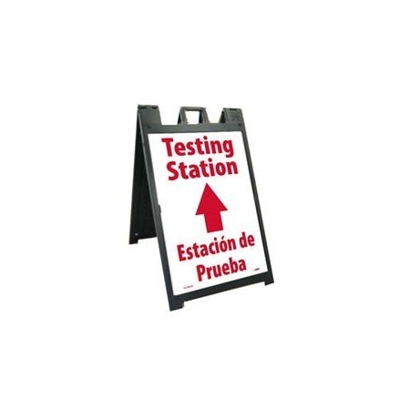 DELUXE SIDEWALK STAND AND SIGN, SFS112CKIT